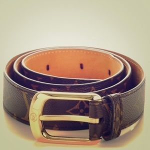 Louis Vuitton Cintura Belt Ellipse 30mm Authentic